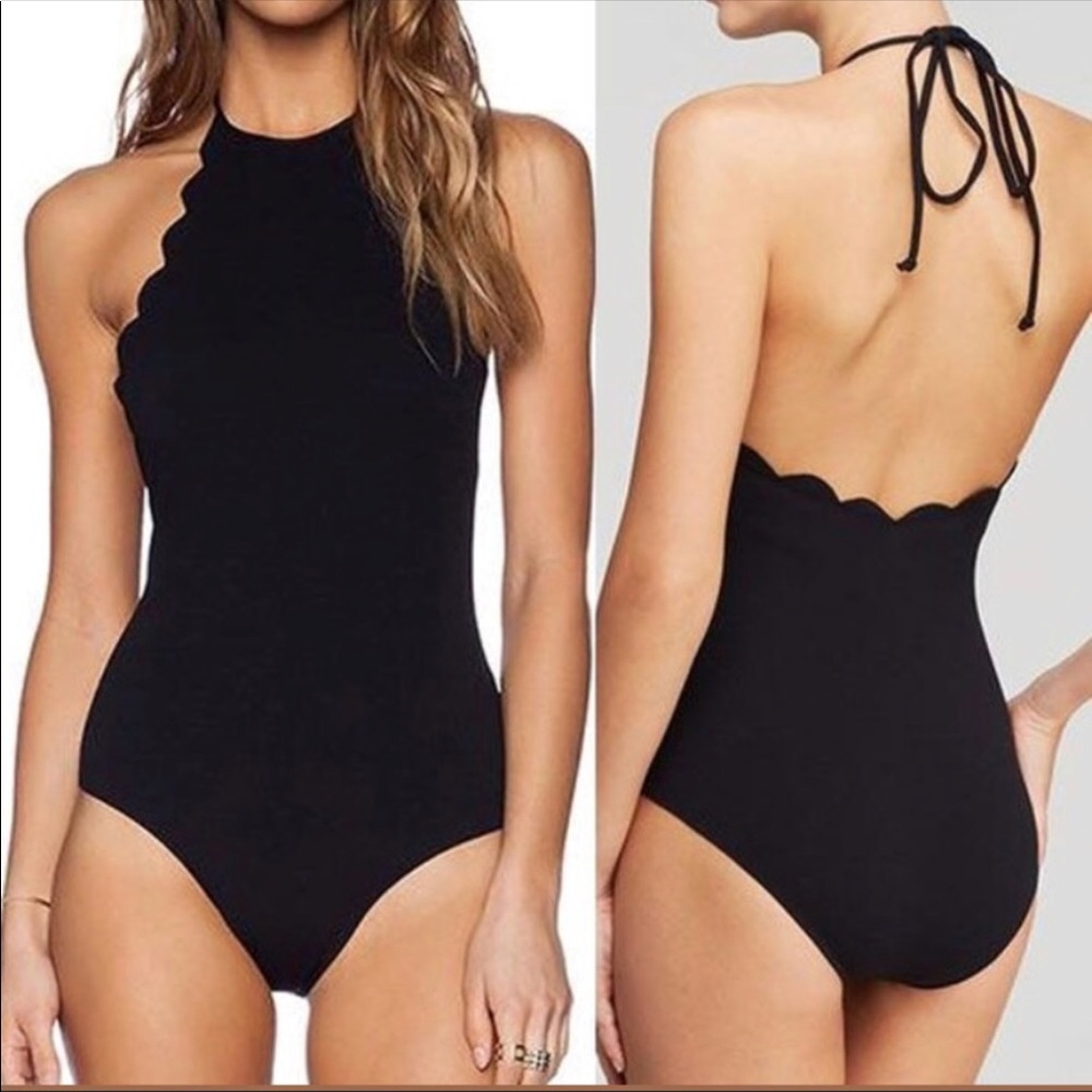 Black cute bathing suit